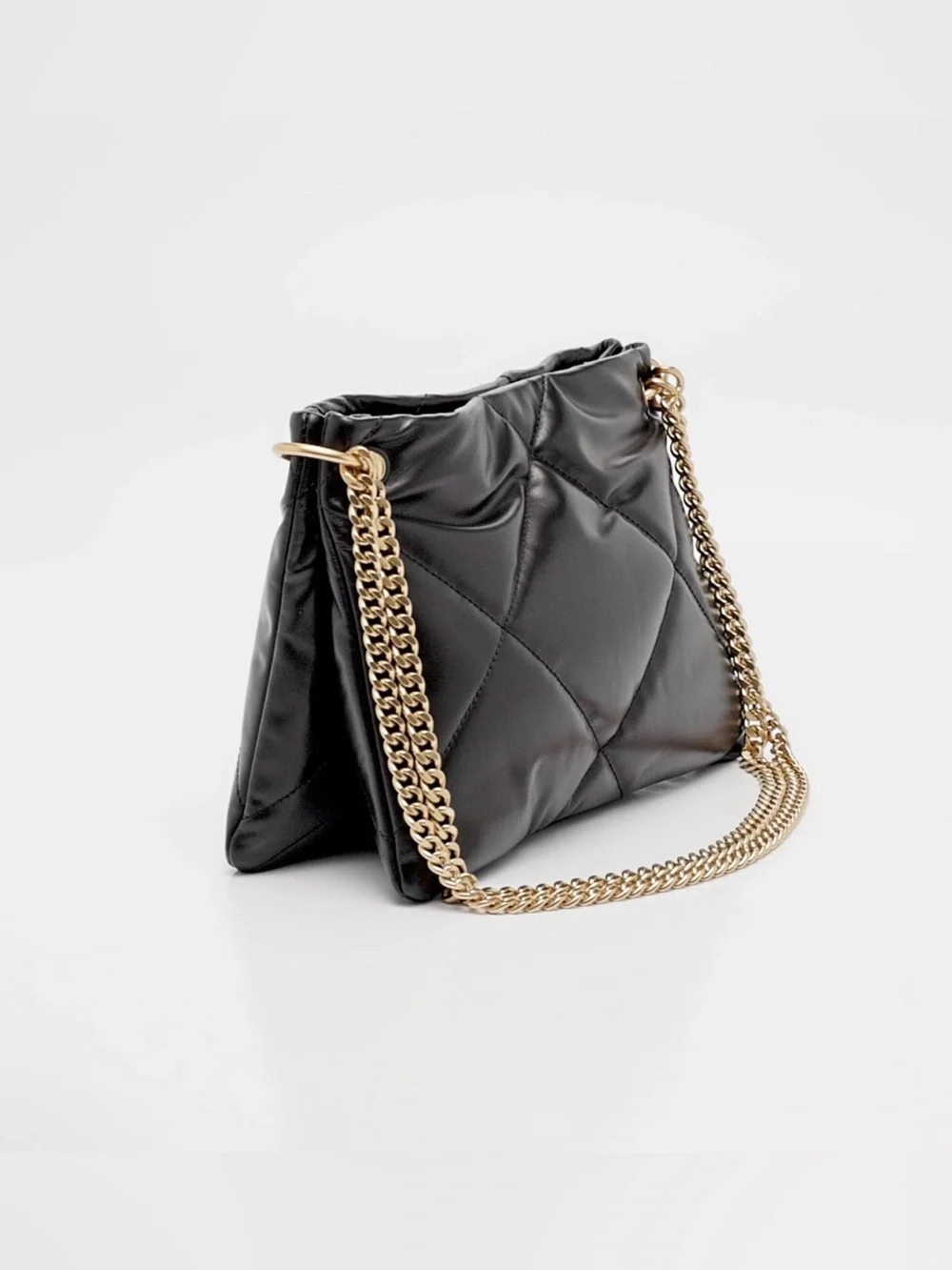 *NWT*Tory Burch Small Kira Diamond Quilted Leather Shoulder Bag